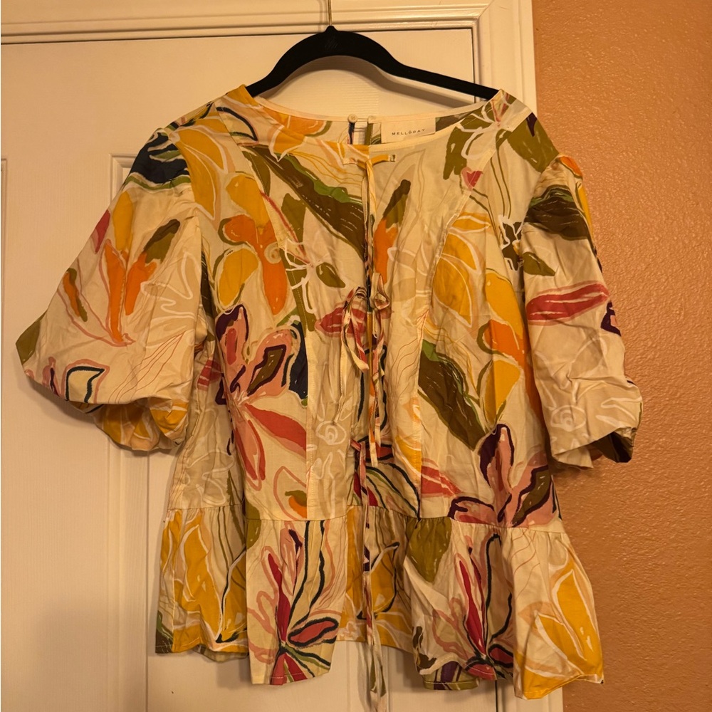Floral Multicolor Women's Top